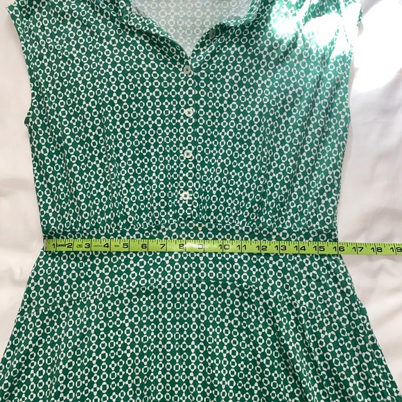 Boden Easy Jersey Green Shirt Dress - 8P - Picture 15 of 16